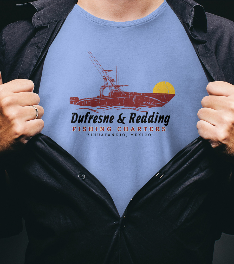 Dufresne And Redding Fishing Charters Zihuatanejo Mexico T-Shirt