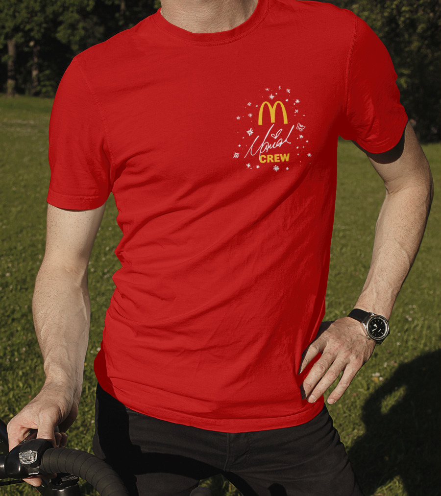 Mariah Crew McDonald's Logo Christmas T-Shirt