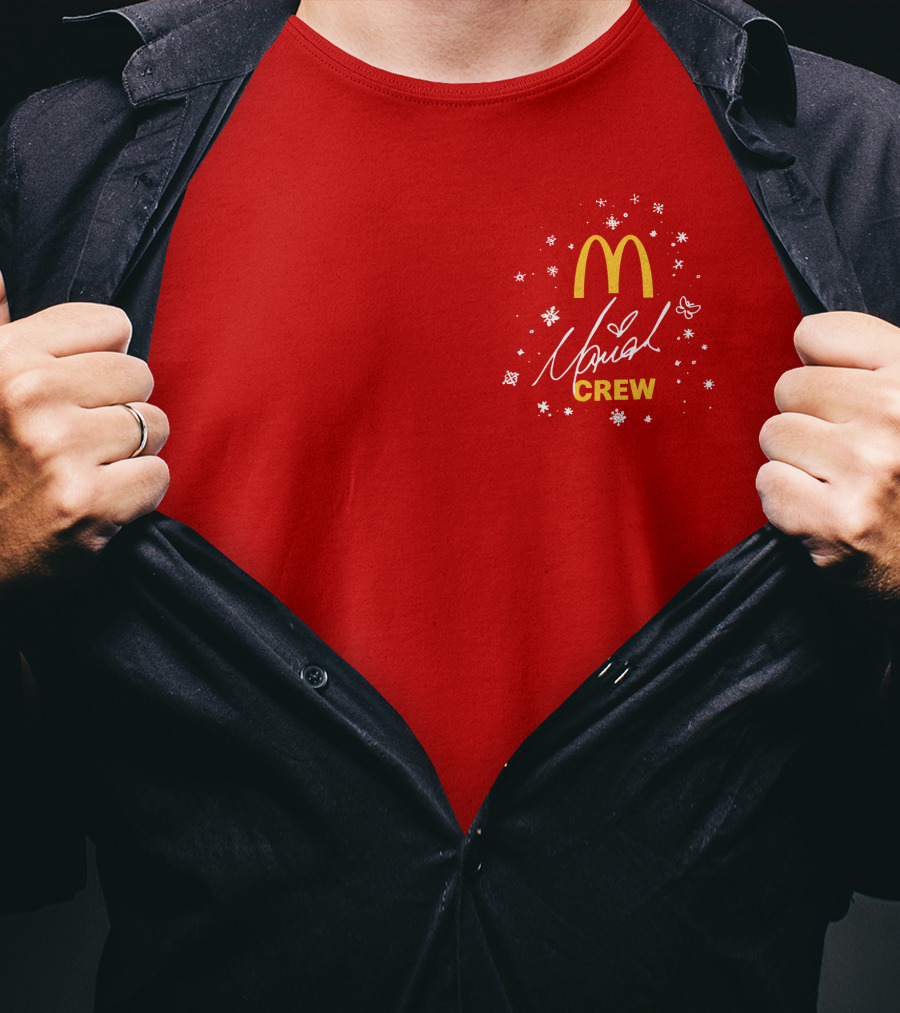 Mariah Crew McDonald's Logo Christmas T-Shirt