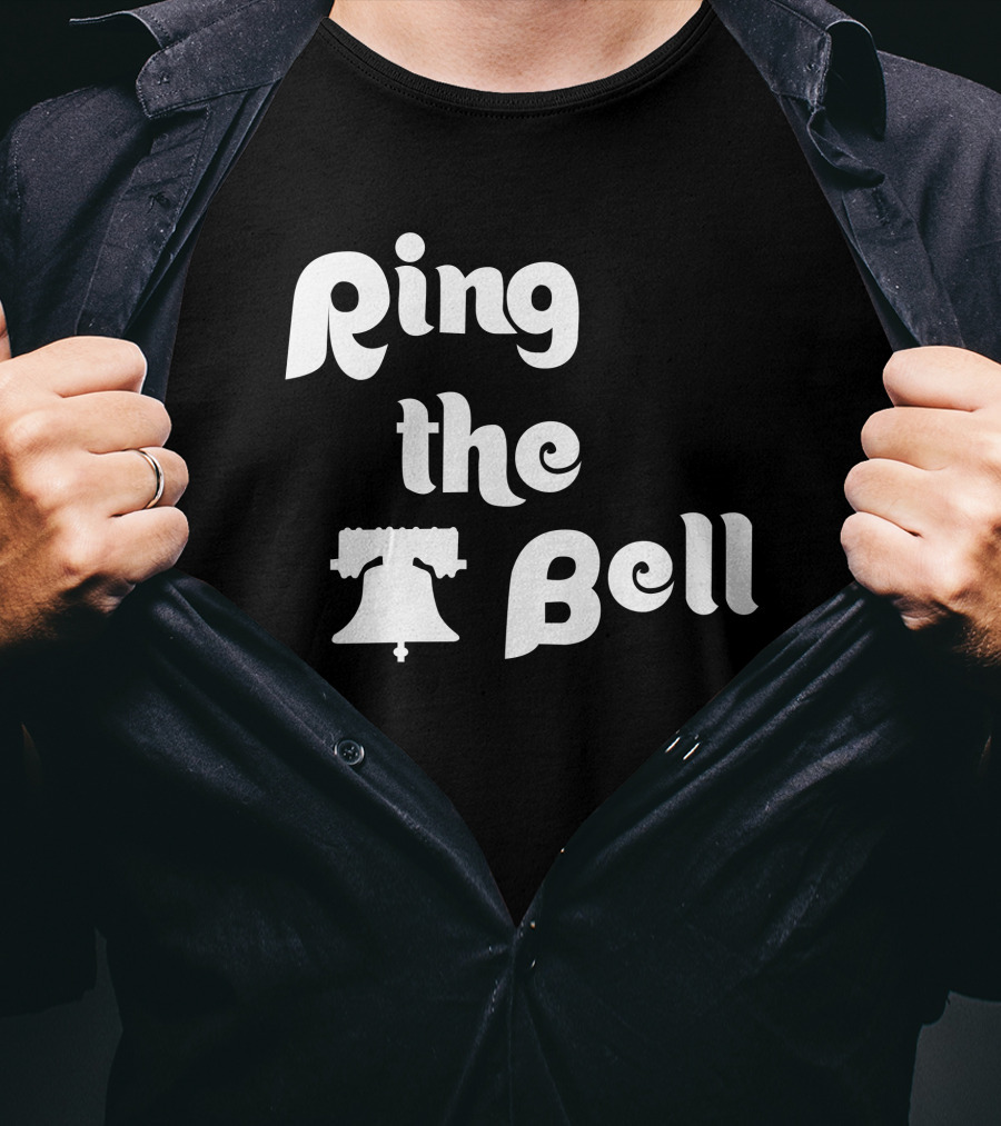 Logan O’Hoppe Ring The Bell Phillies Liberty Bell T-Shirt