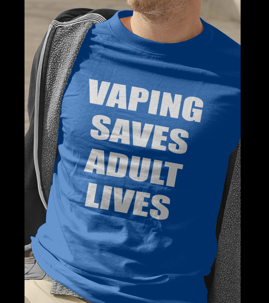 Vaping Saves Adult Lives Amanda Wheeler Advocacy Support White T-Shirt