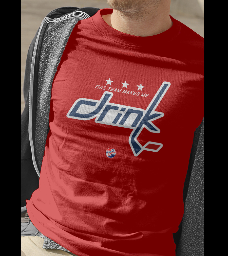 Nova Caps Hockey This Team Makes Me Drink T-Shirt