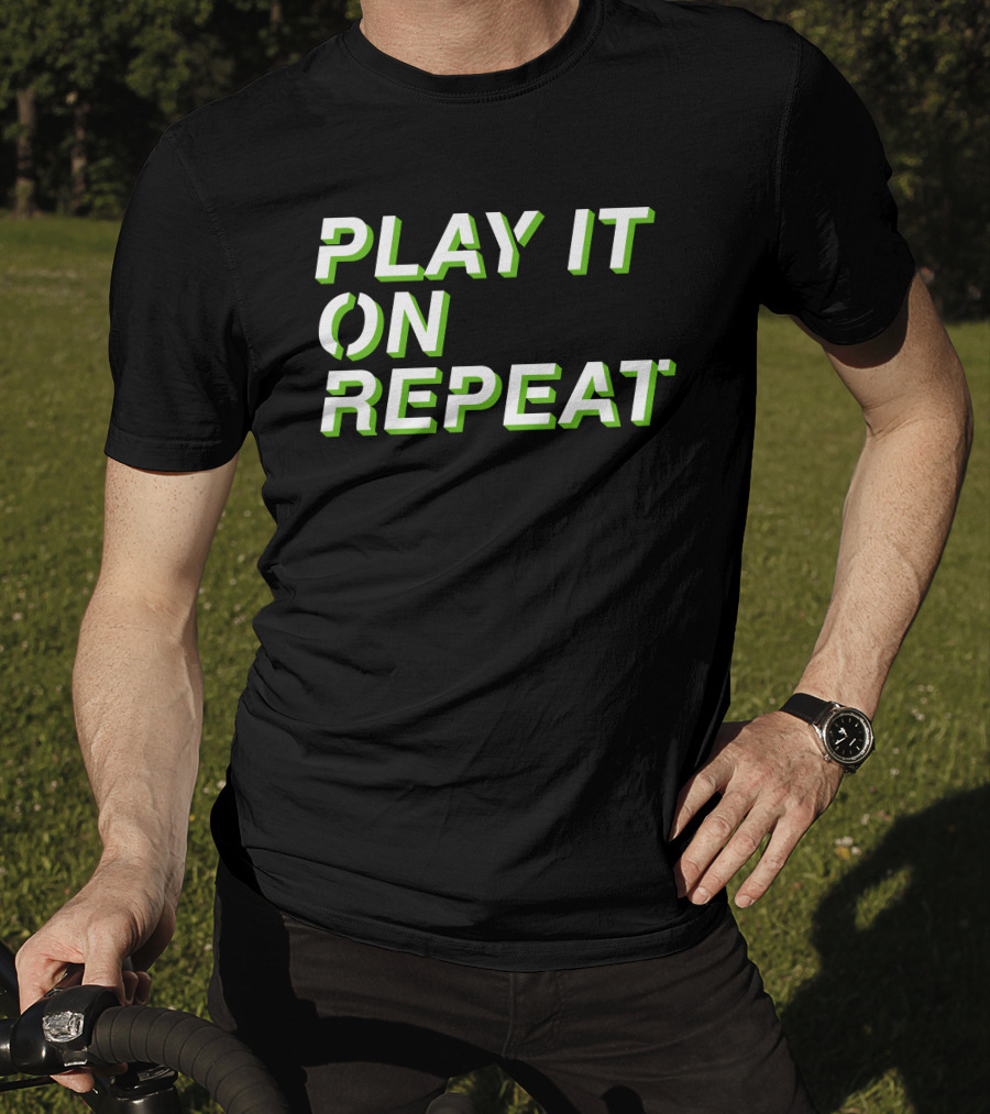 Derivakat Merch Play It On Repeat T-Shirt