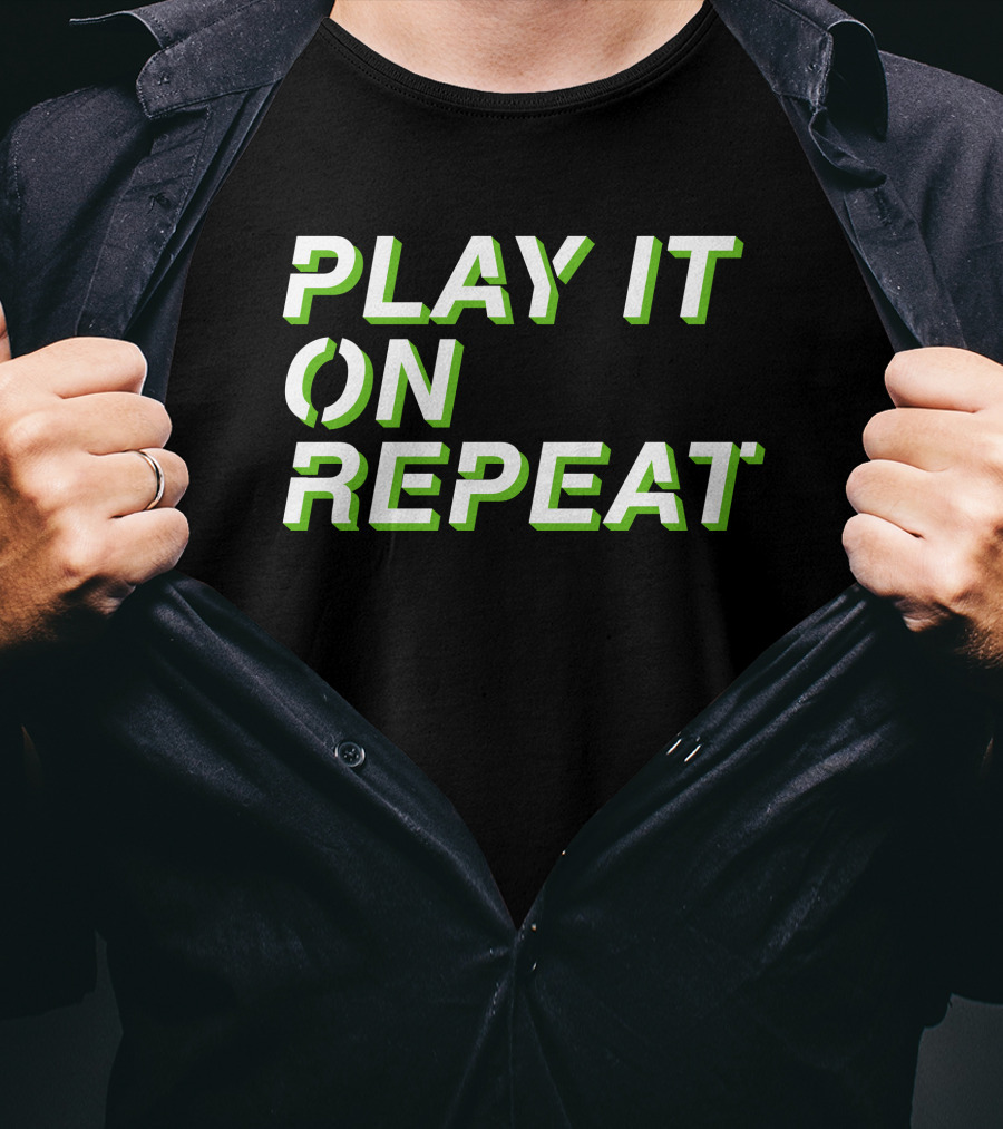 Derivakat Merch Play It On Repeat T-Shirt