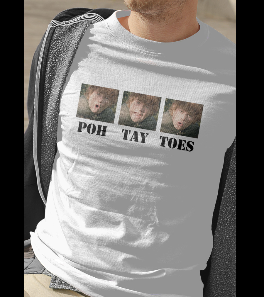 POH TAY TOES Samwise Gamgee Lord Of The Rings T-Shirt