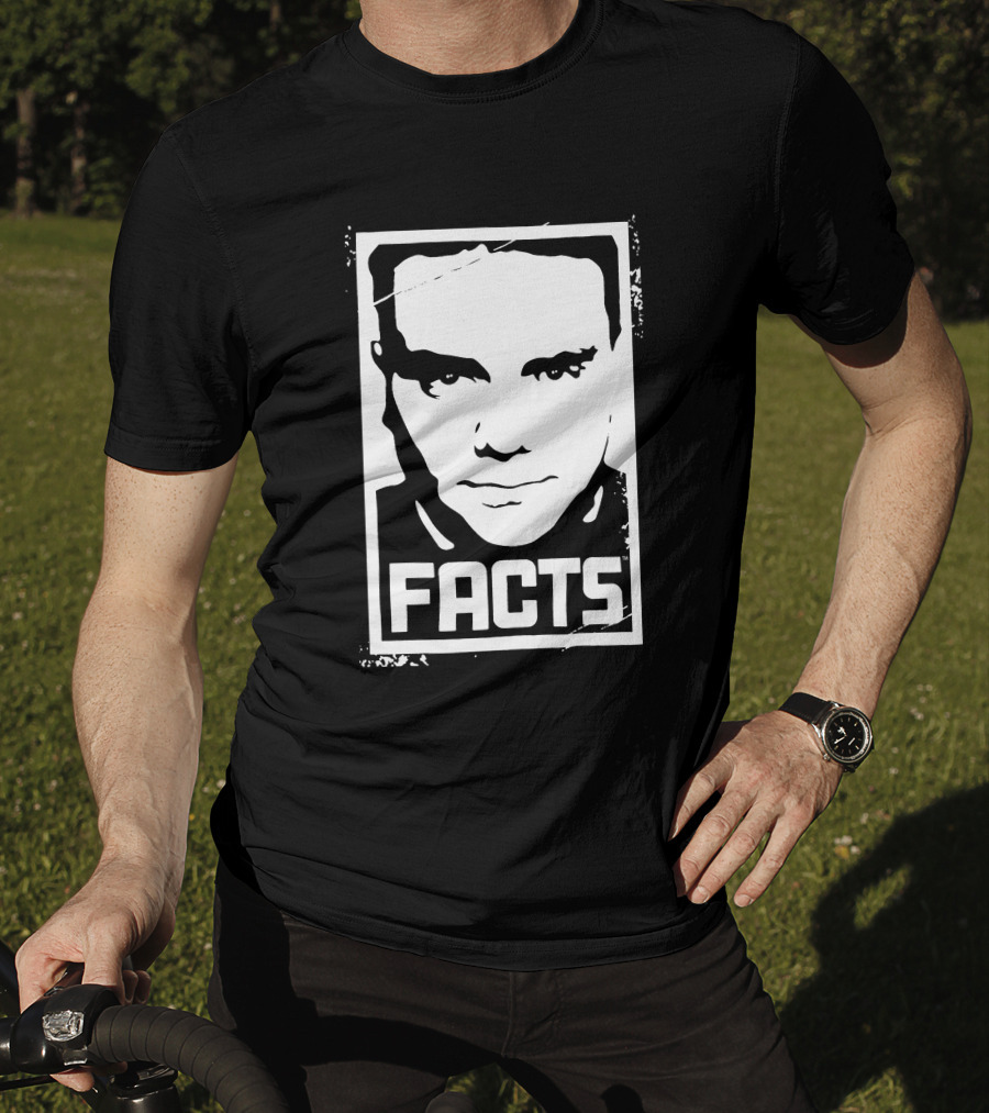 Daily Wire Ben Shapiro Facts Stencil Ron Filipkowski T-Shirt