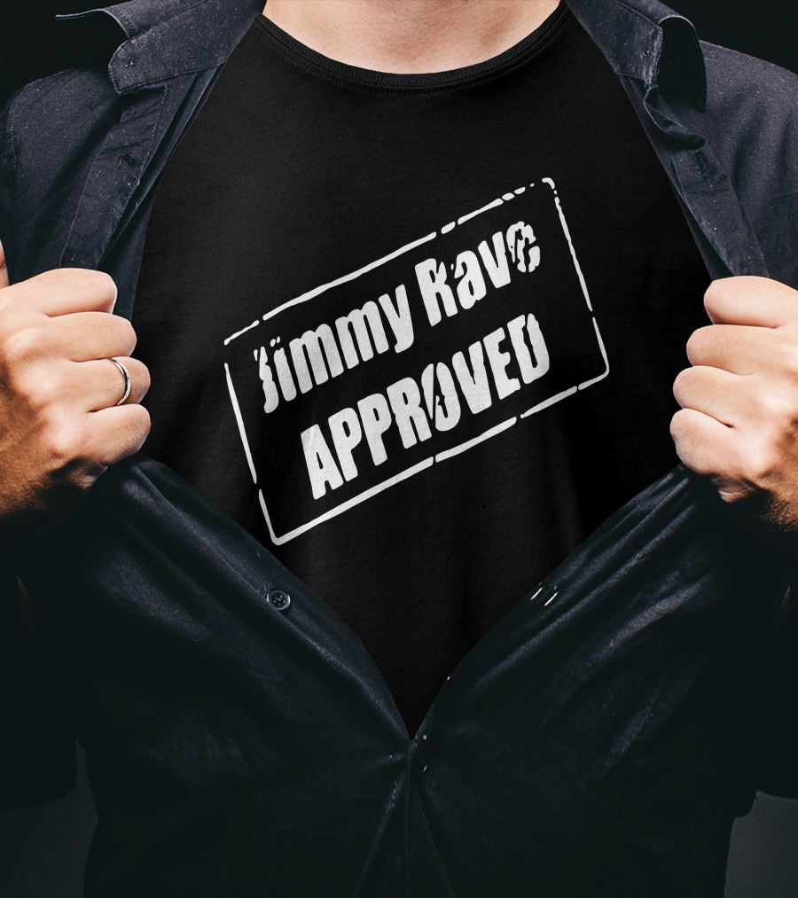 Jimmy Rave Approved Pro Wrestling Tees AEW T-Shirt