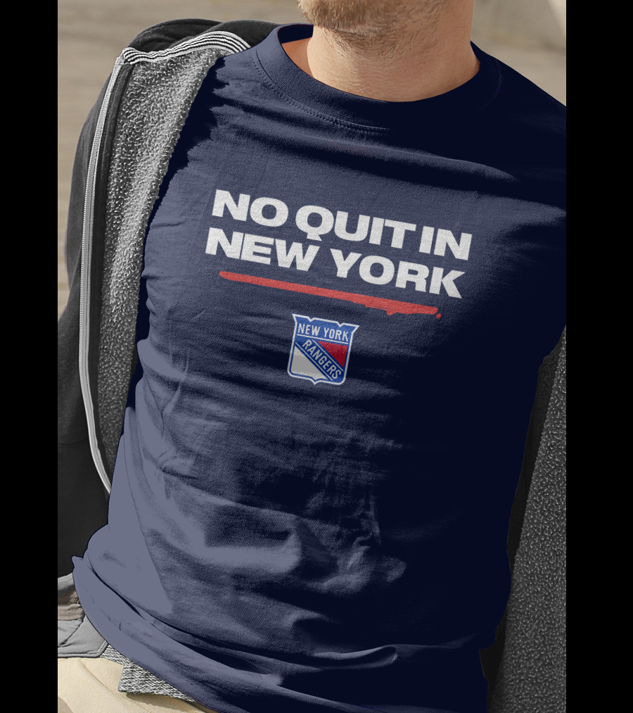 No Quit In New York Rangers T-Shirt