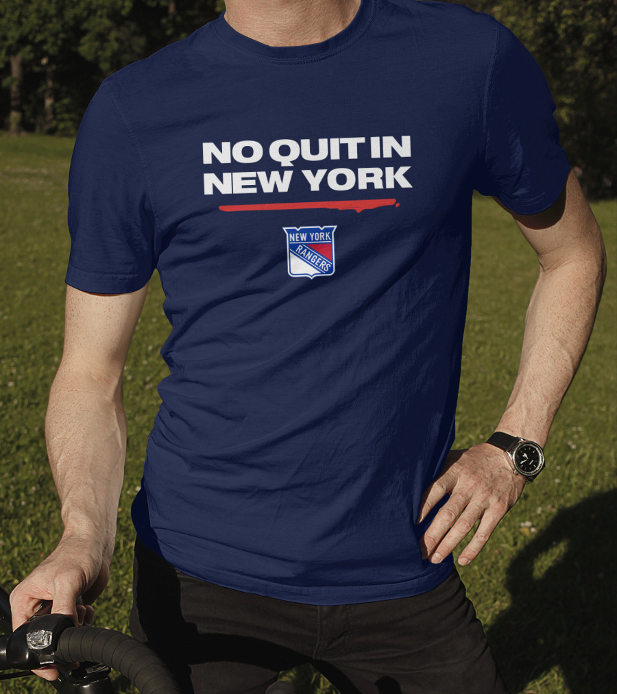 No Quit In New York Rangers T-Shirt