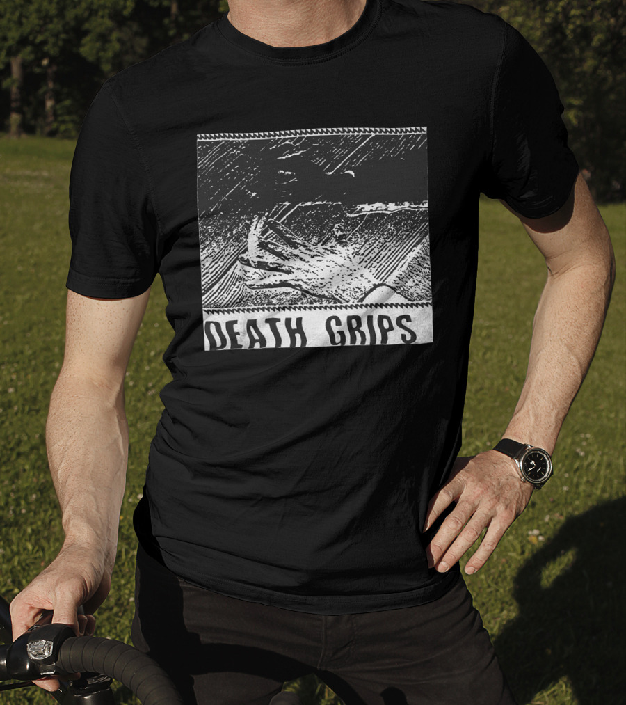 Death Grips Talented Merch Black And White Hand T-Shirt