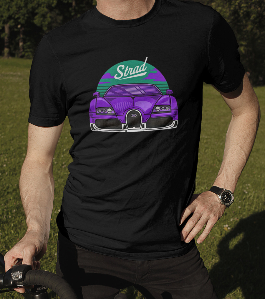 Stradman Merch Strad Purple Bugatti T-Shirt