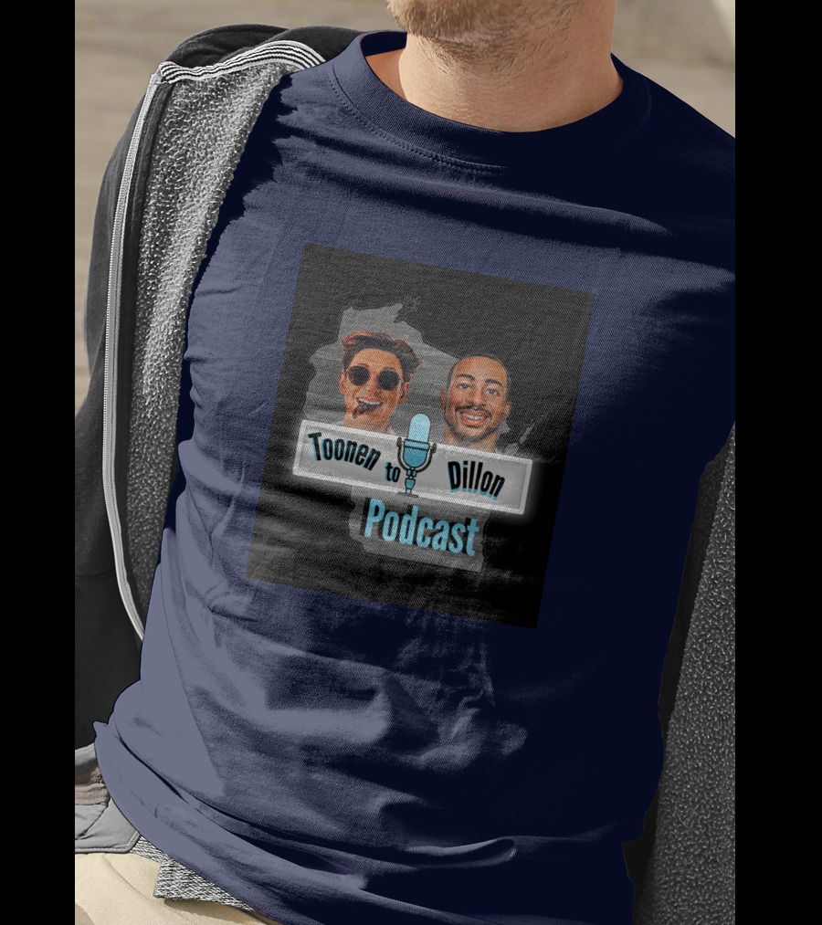Toonen To Dillon Podcast Aj Dillon Mic T-Shirt