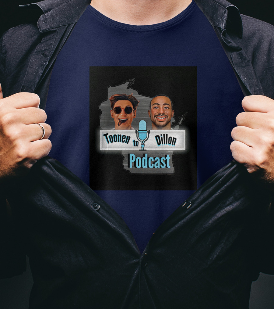 Toonen To Dillon Podcast Aj Dillon Mic T-Shirt