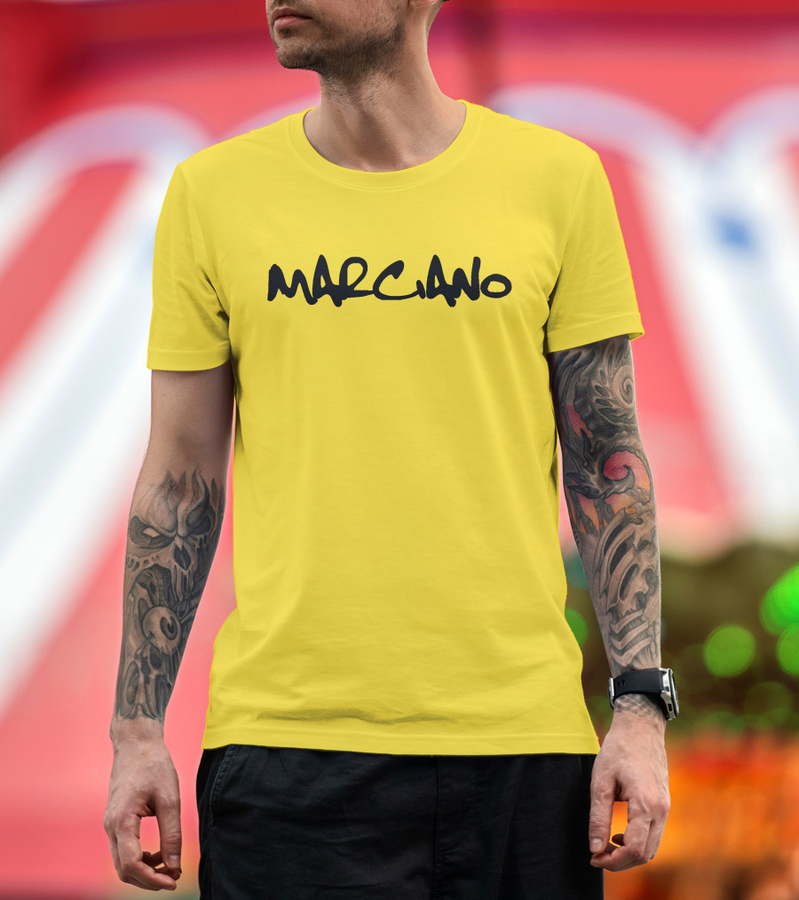 Roc Marciano Store Marciano Bold Black Text T-Shirt