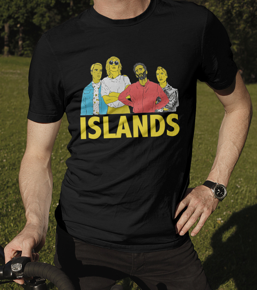 Islands Royal Mountain Records Islomania Band T-Shirt