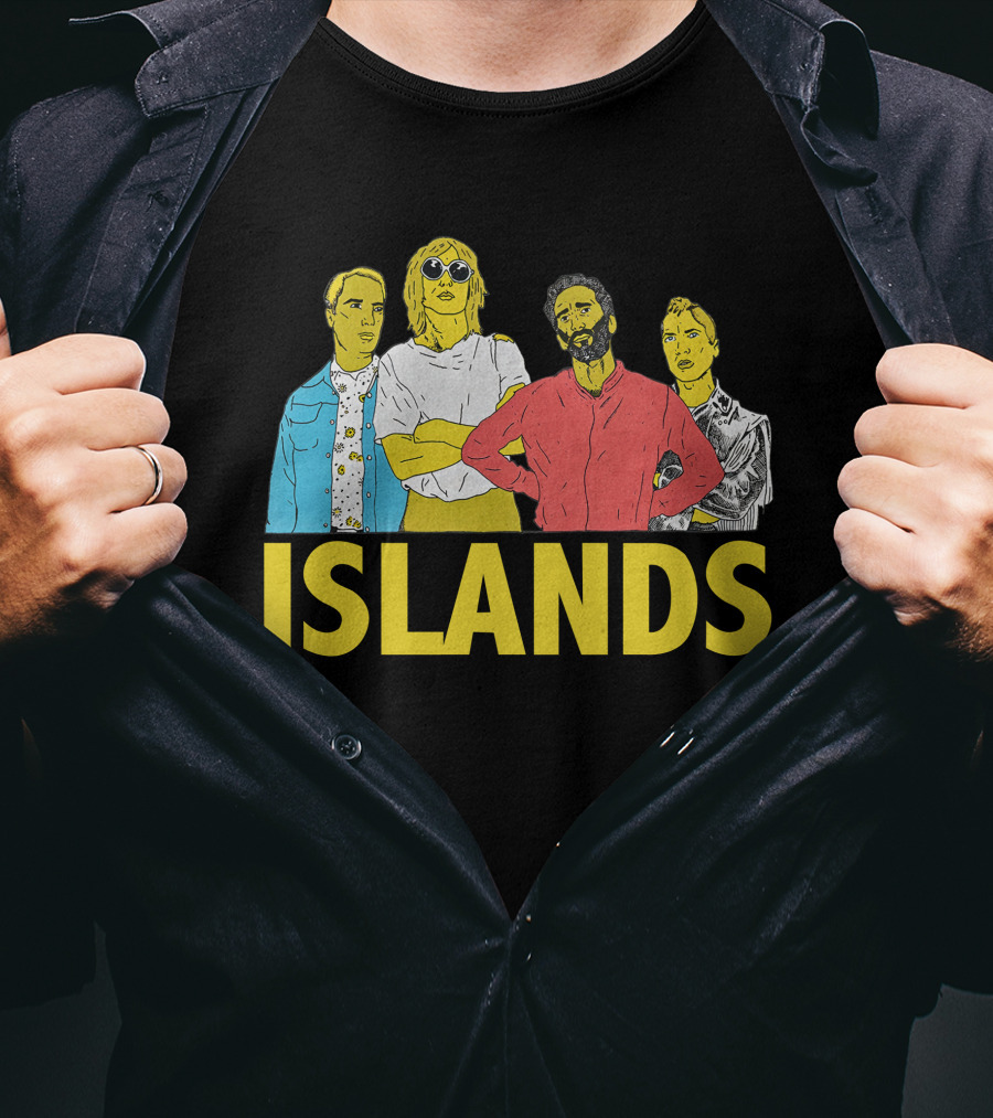 Islands Royal Mountain Records Islomania Band T-Shirt