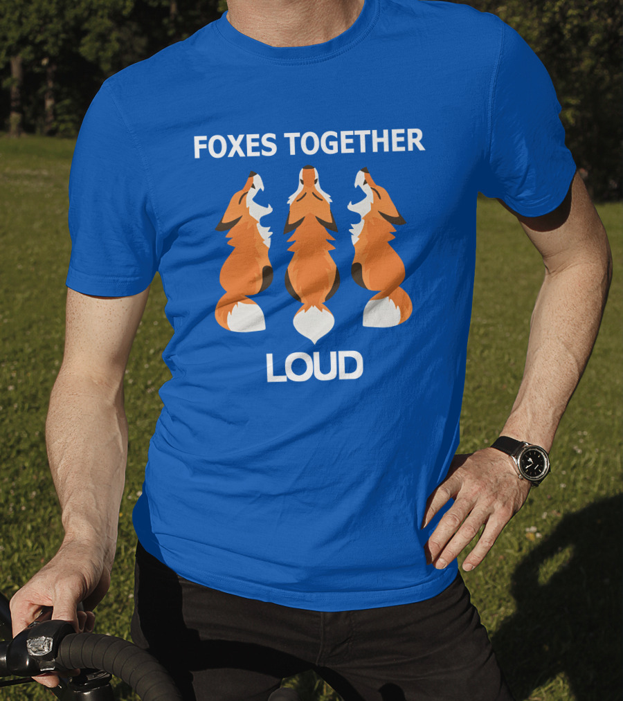 Foxes Together Loud Coyotic Trouble T-Shirt