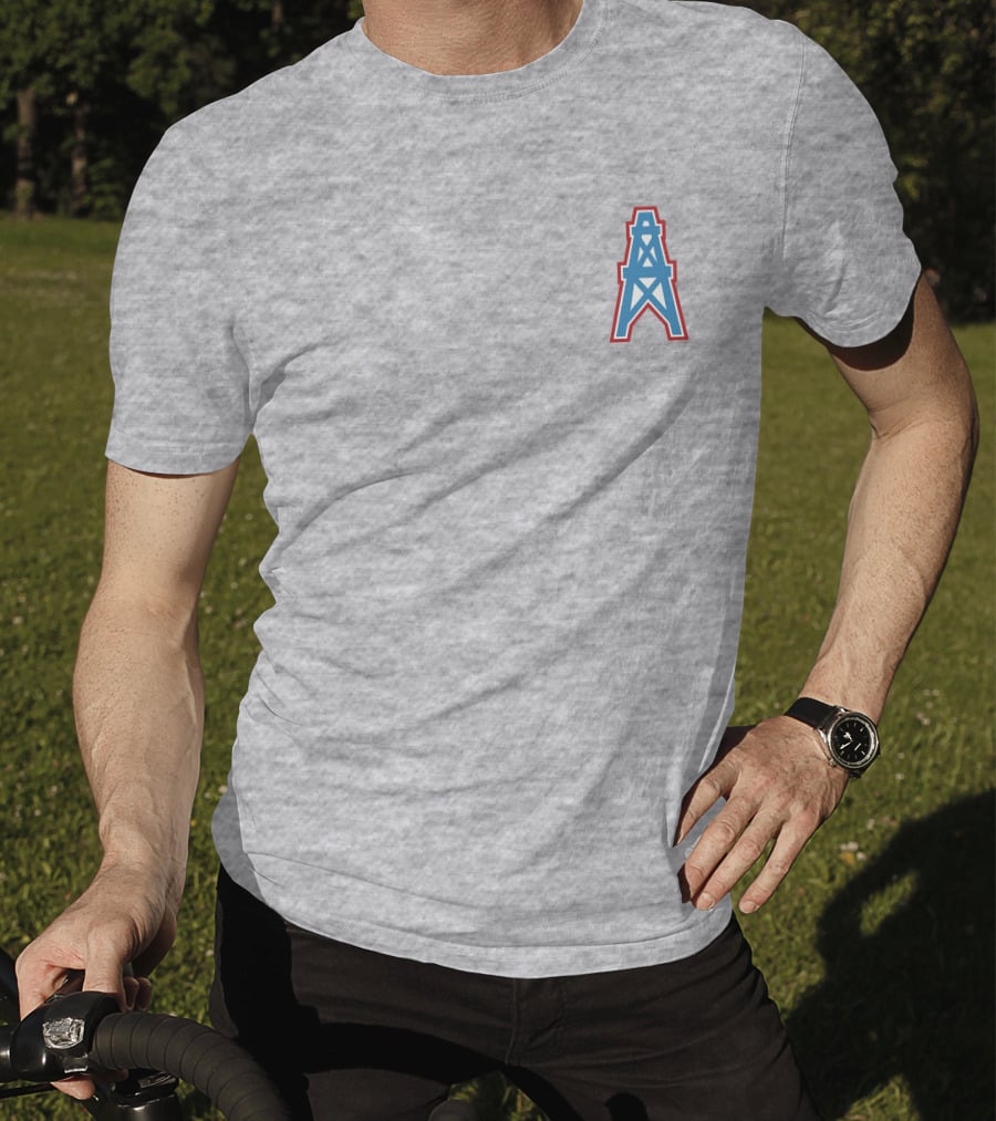 Ryan Tannehill Houston Oilers Tower T-Shirt
