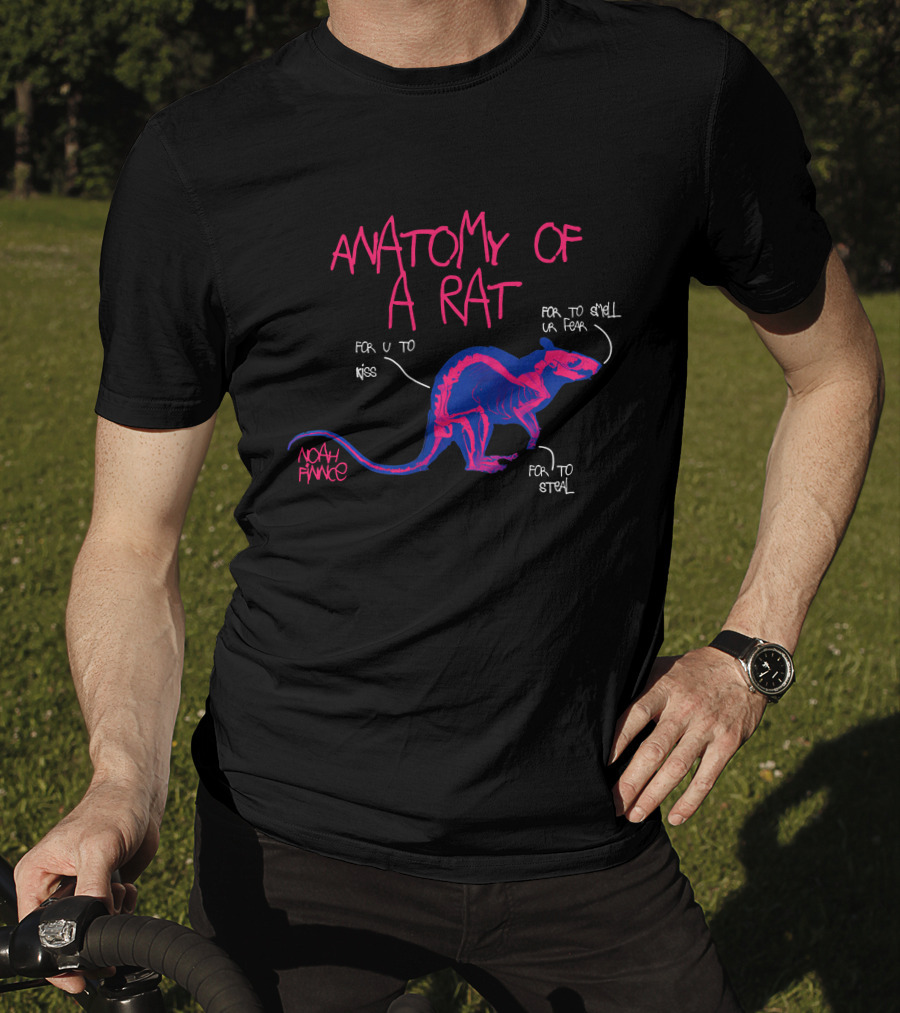 Noahfinnce Anatomy Of A Rat For You To Kiss Smell Fear Steal Hottopic T-Shirt