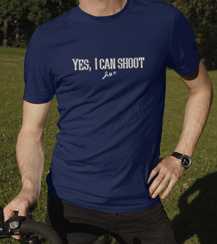 Yes I Can Shoot Jose Alvarado #15 T-Shirt