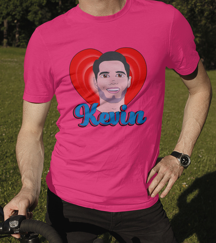 Kevin Fiala Heart Design Minnesota Wild T-Shirt