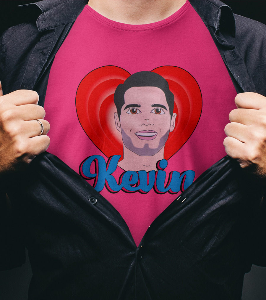 Kevin Fiala Heart Design Minnesota Wild T-Shirt