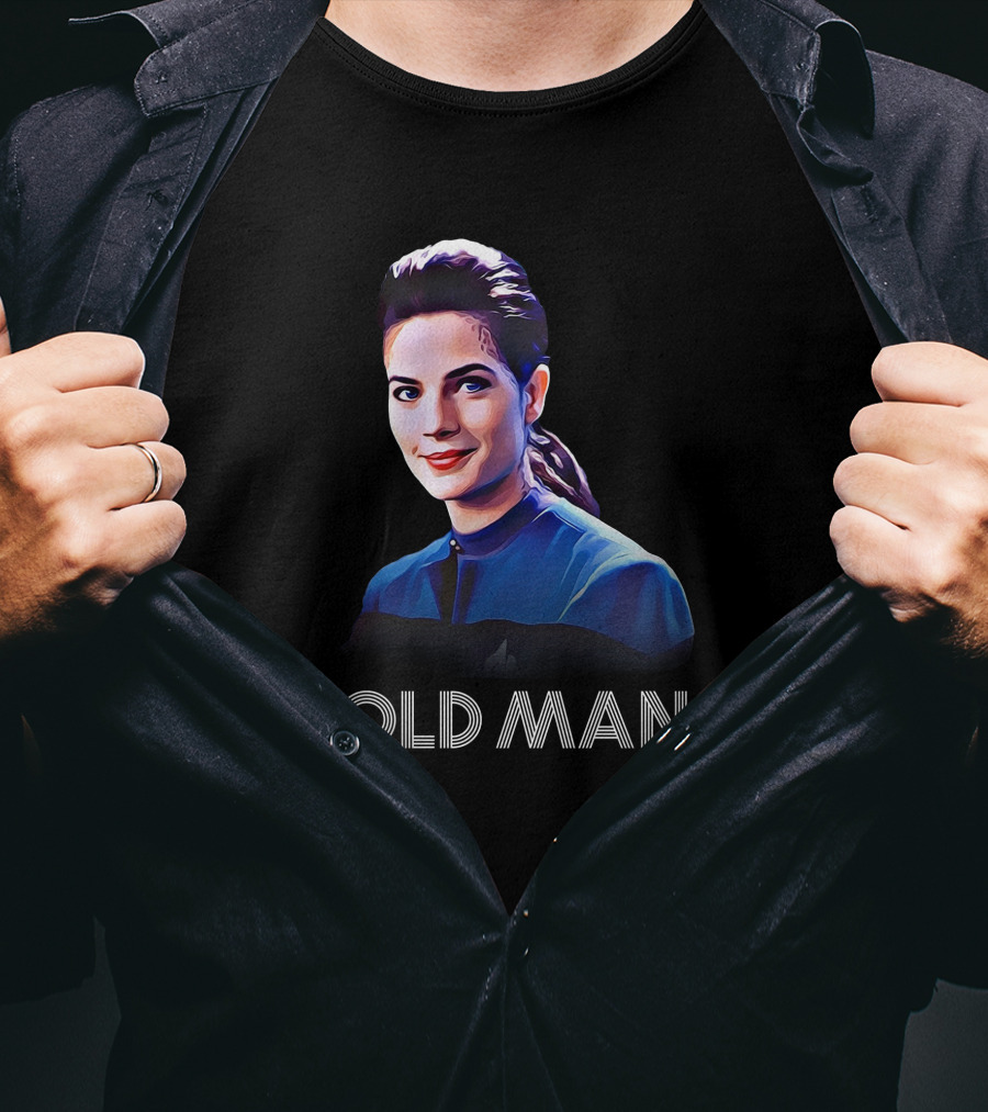 Jadzia Dax Old Man Deep Space Nine Raijuthehyeju T-Shirt