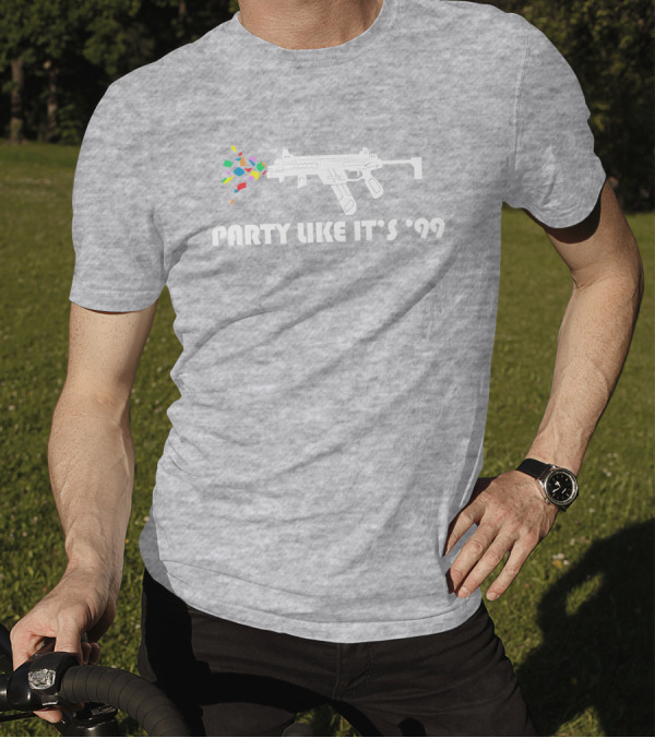 Apex Legends Party Like It's 99 Confetti Gun T-Shirt