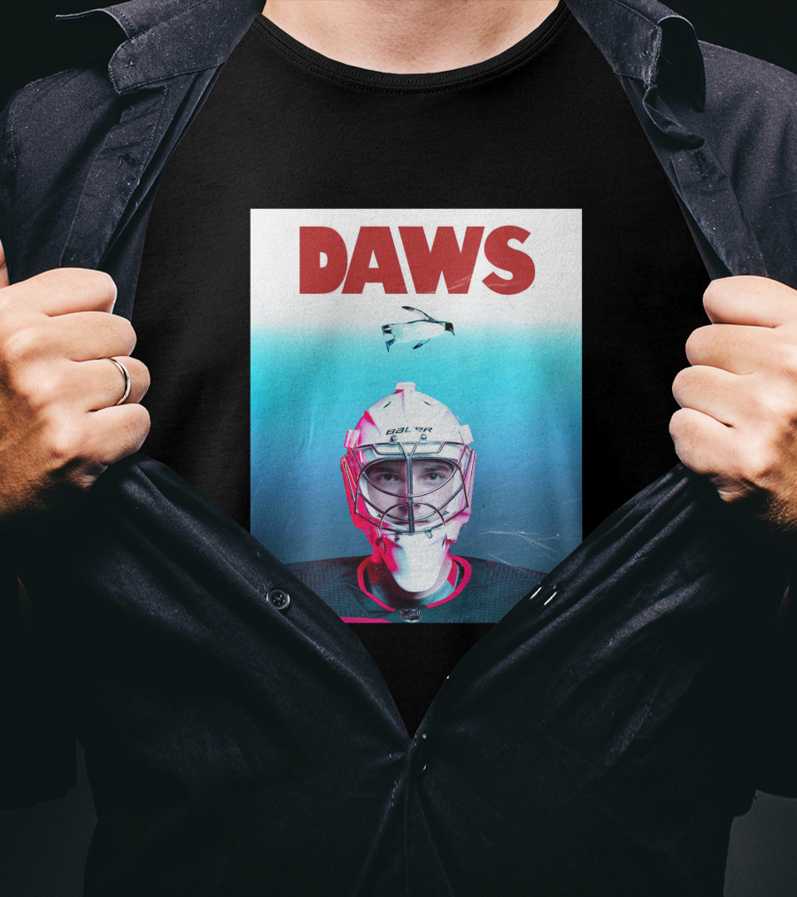 DAWS New Jersey Devils Ice Hockey Goalie T-Shirt