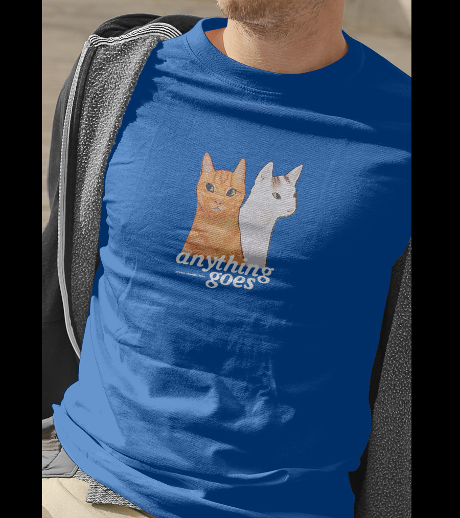 Anything Goes Emma Chamberlain Merch Cats T-Shirt