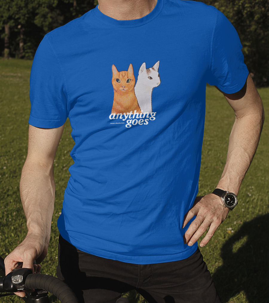 Anything Goes Emma Chamberlain Merch Cats T-Shirt