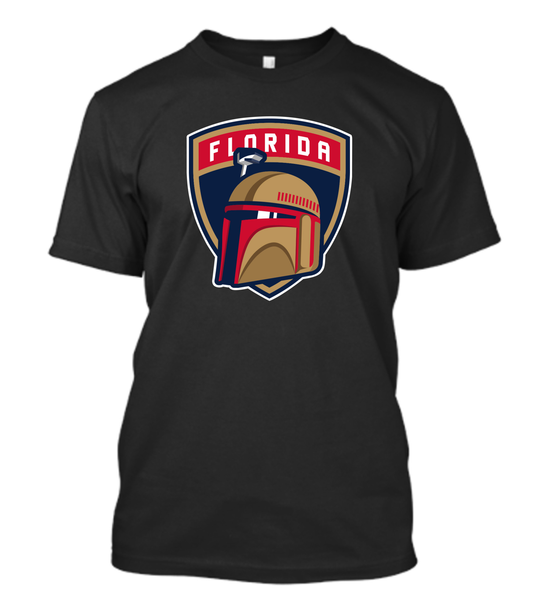 Boba Fett Florida Panthers Crossover T-Shirt