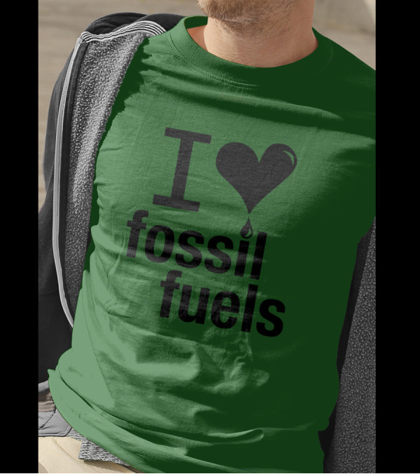Alex Epstein UFC272 I Love Fossil Fuels Iconic Heart T-Shirt