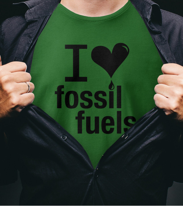 Alex Epstein UFC272 I Love Fossil Fuels Iconic Heart T-Shirt