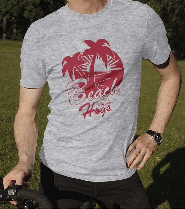 Eric Musselman Beach Hogs Arkansas Razorback Tampa T-Shirt