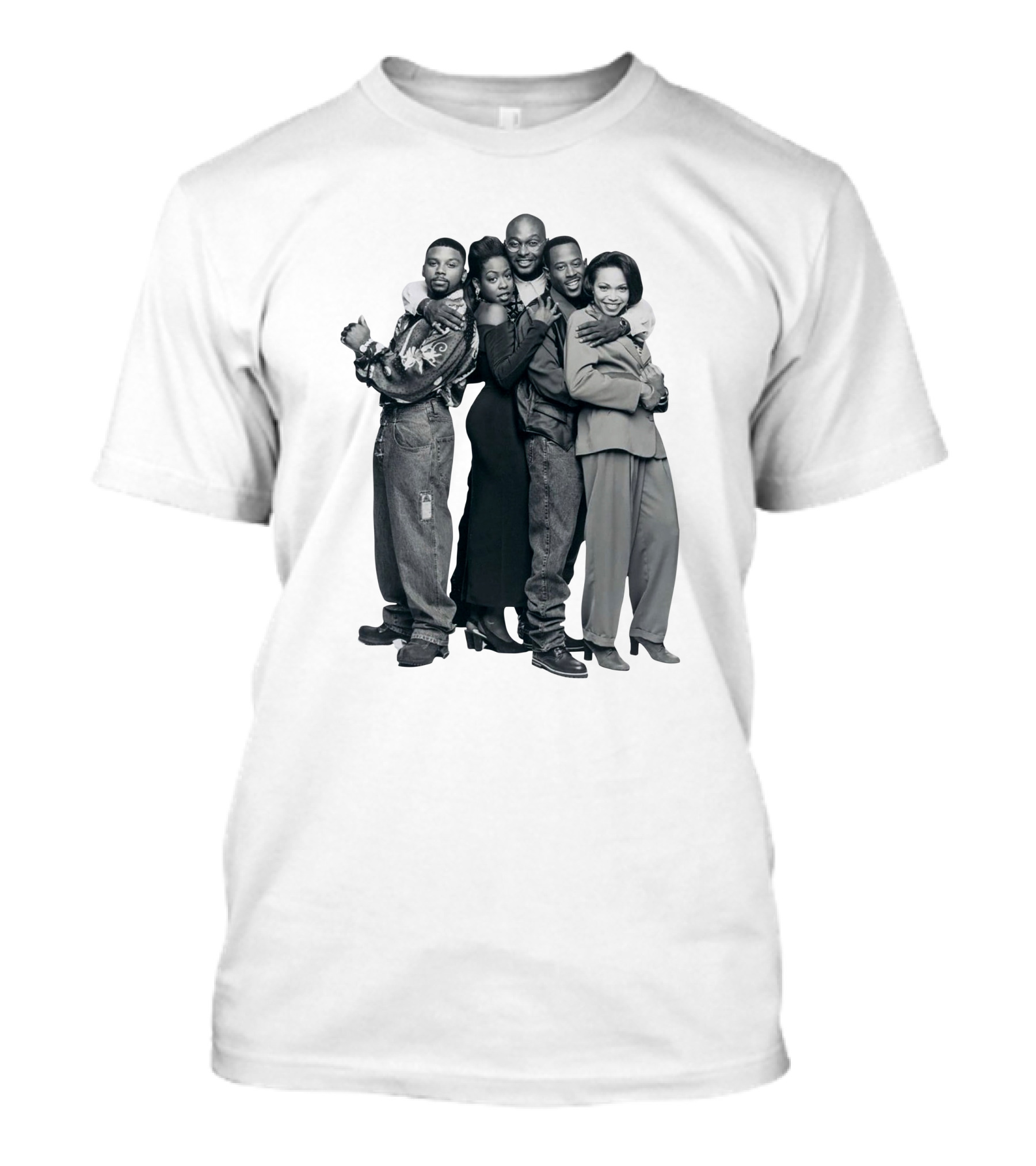 Martin Lawrence The Squad Is Everything Squad Goals Iconic Group Photo T-Shirt