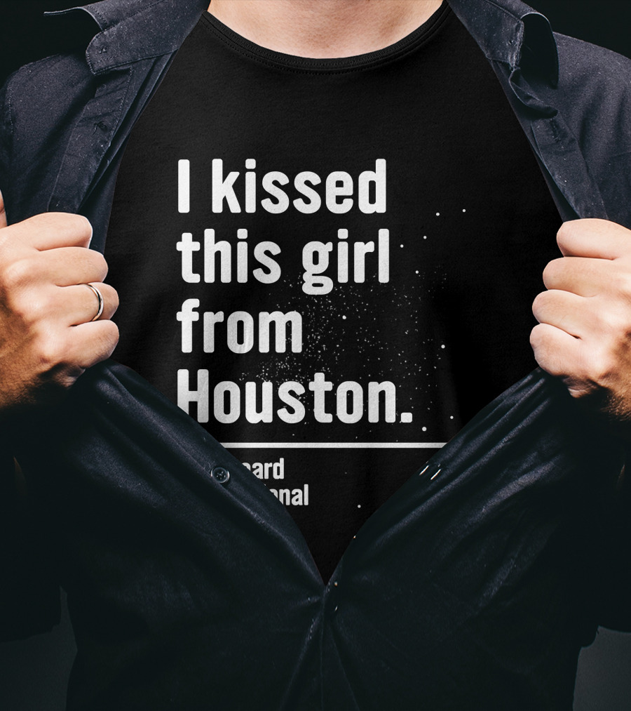 I Kissed This Girl From Houston Dashboard Confessional Fueled By Ramen T-Shirt