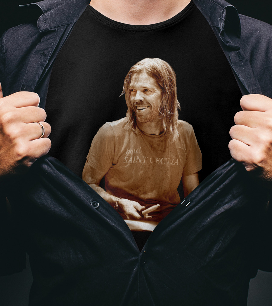 Billie Eilish Foo Fighters Taylor Hawkins Hotel Saint Cecilia Grammys Performance T-Shirt