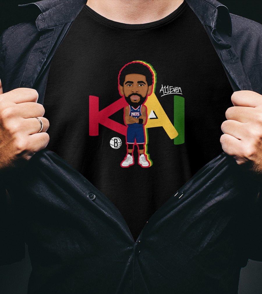 Kyrie Irving Kai A11even Nets Jessie Kavana T-Shirt