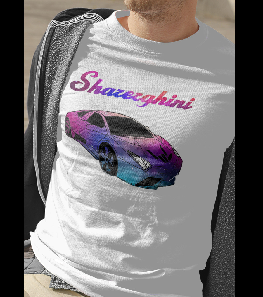 Discover Cool Kids Shazerghini Galaxy Car T-Shirt