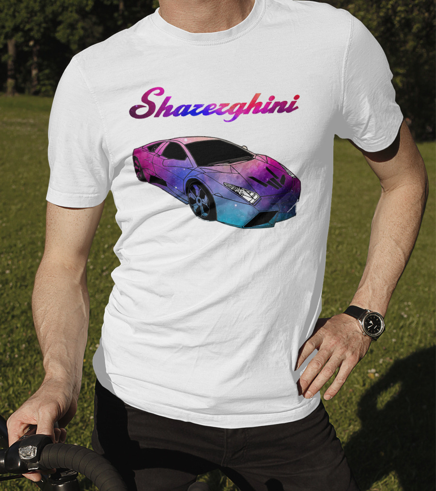Discover Cool Kids Shazerghini Galaxy Car T-Shirt