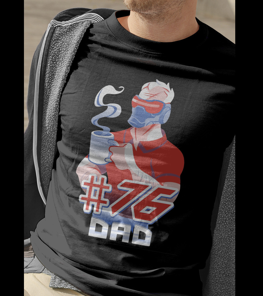 Soldier76 #76 Dad Coffee Mug Gaming T-Shirt