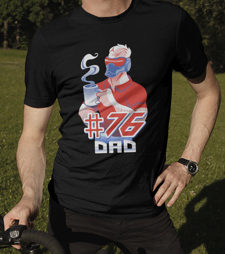 Soldier76 #76 Dad Coffee Mug Gaming T-Shirt