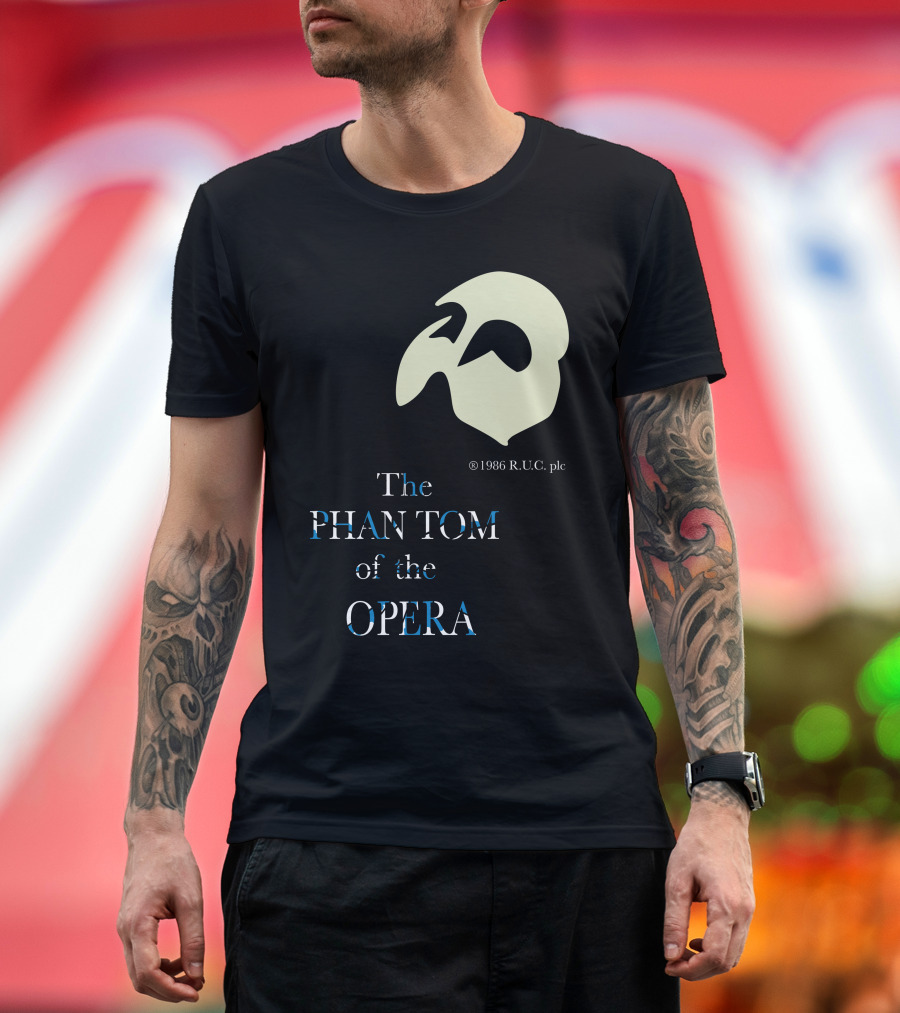 The Phantom of the Opera Vintage Local Crew 1986 R.U.C. plc T-Shirt
