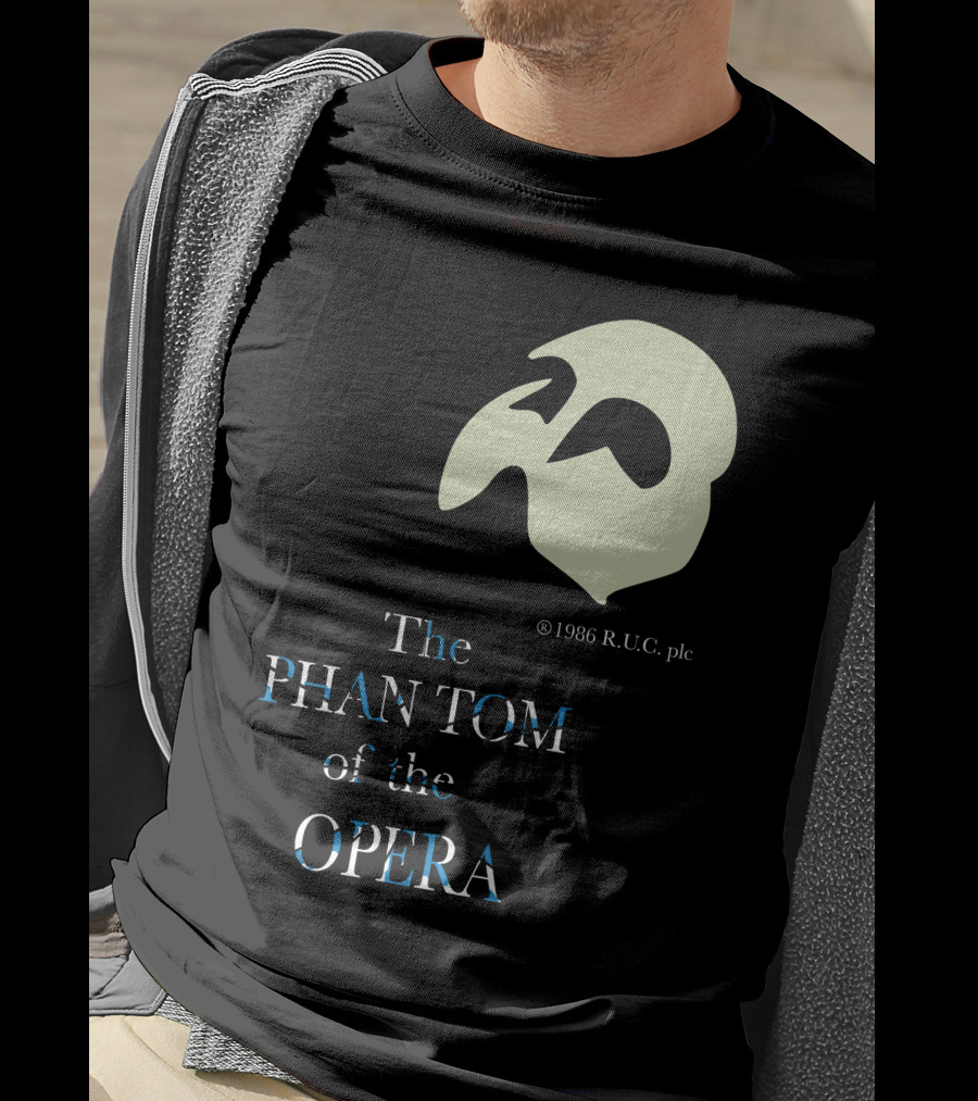 The Phantom Of The Opera Vintage Local Crew 1986 R.U.C. Plc T-Shirt