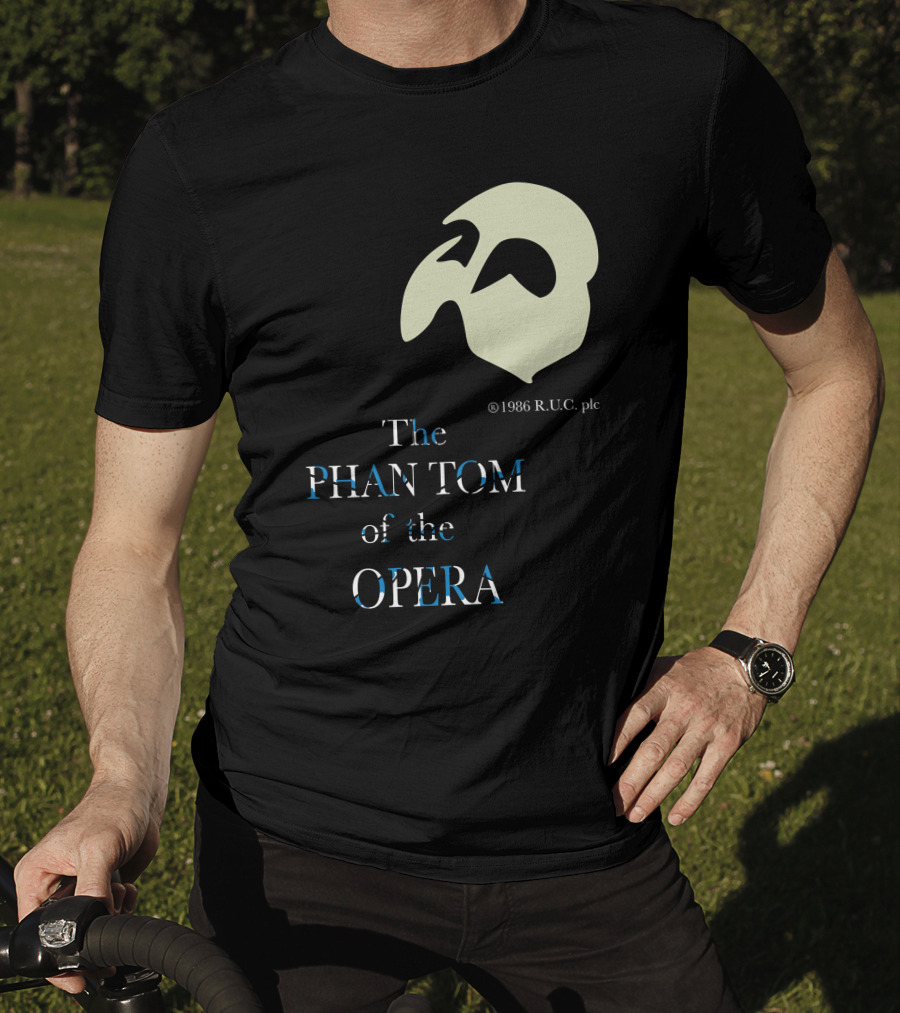 The Phantom Of The Opera Vintage Local Crew 1986 R.U.C. Plc T-Shirt