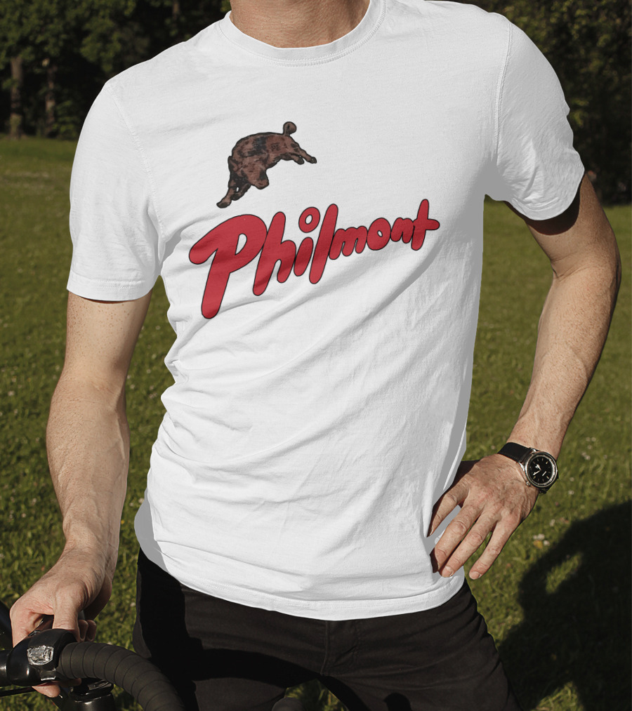 Philmont BSA Vintage Buffalo Icon In Red Script T-Shirt