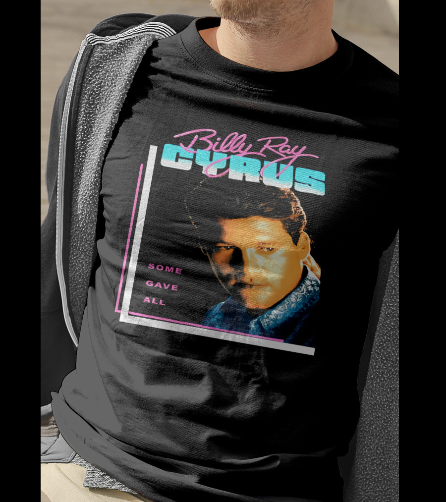 Billy Ray Cyrus Some Gave All 1992 T-Shirt