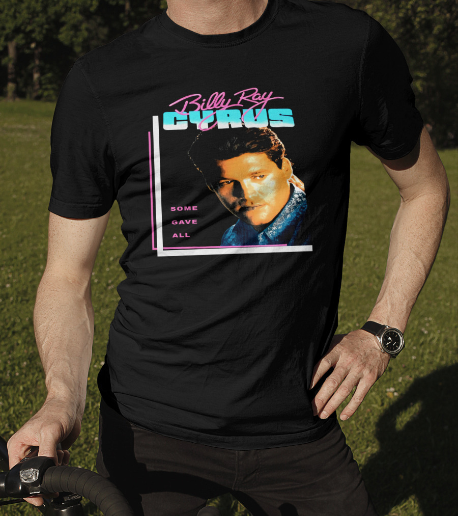 Billy Ray Cyrus Some Gave All 1992 T-Shirt