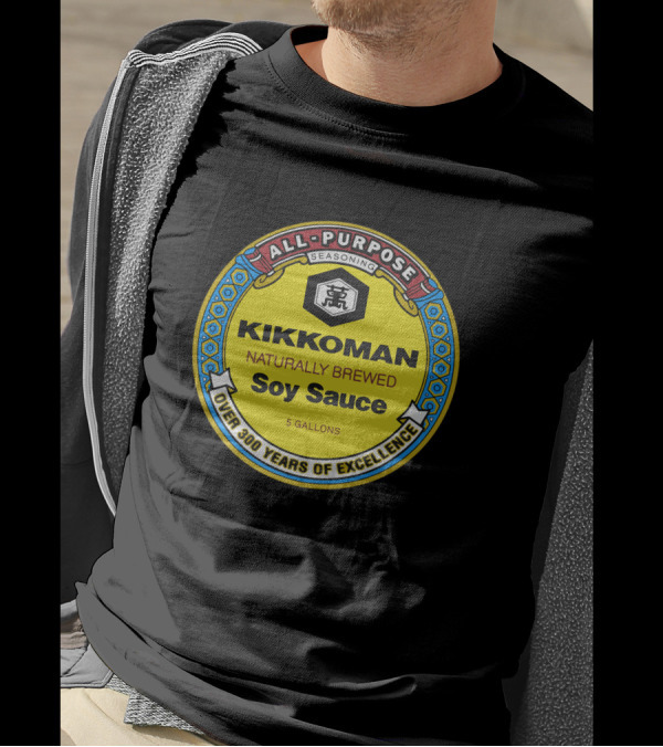 All Purpose Kikkoman Naturally Brewed Soy Sauce Over 300 Years Of Excellence T-Shirt